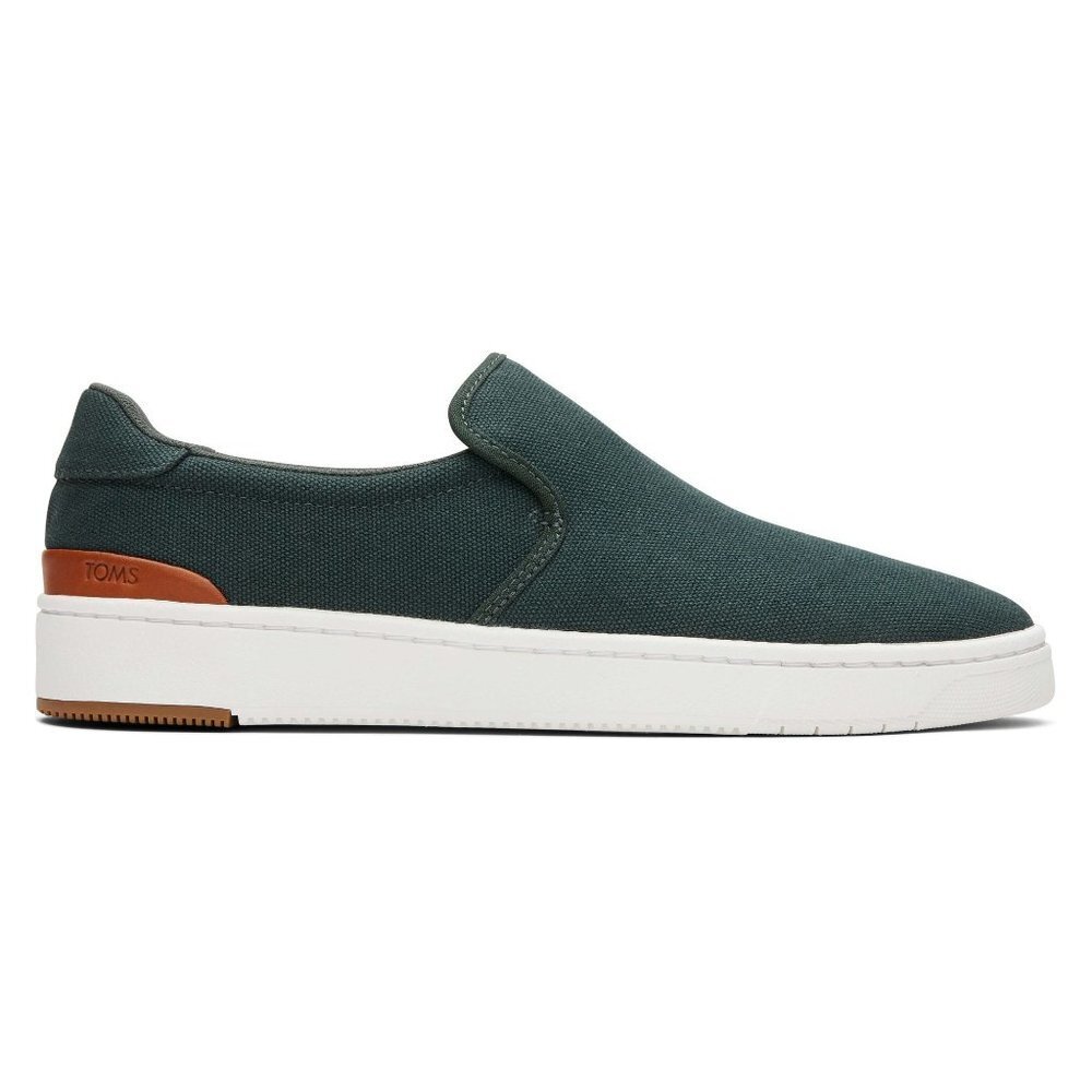 TOMS‎ Green Men's Deep Forest TRVL LITE Slip on Shoes - Size 7